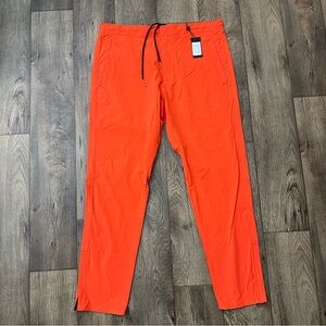 RAG & BONE PURSUIT Tech Track Pants Orange Men’s Size XL